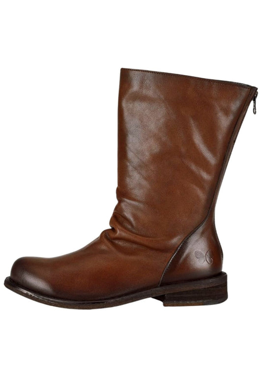 FELMINI WIDE FIT Stiefel Leder Braun
