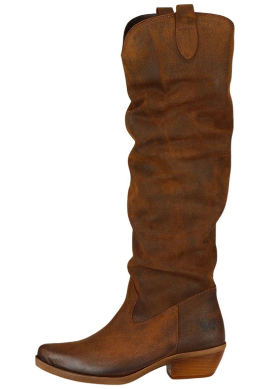 FELMINI WIDE FIT Stiefel Leder Braun