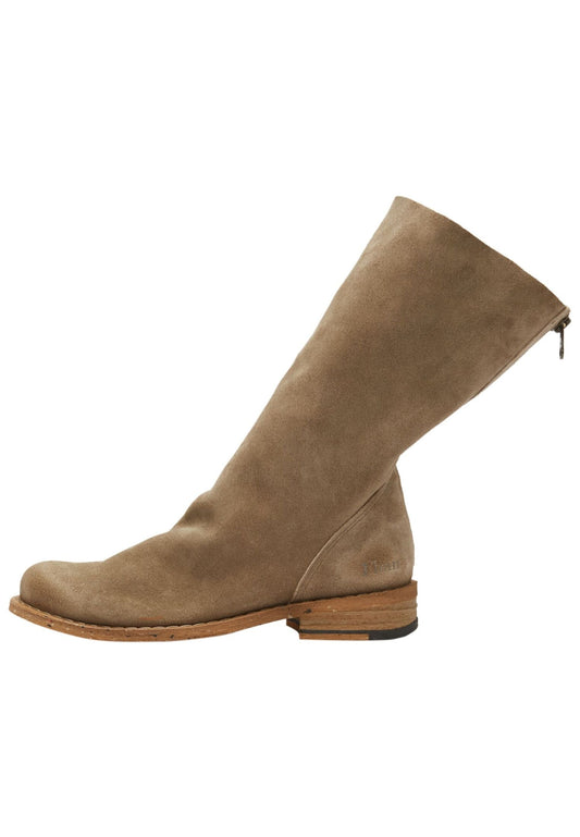 FELMINI WIDE FIT Stiefel Leder Braun/Grau