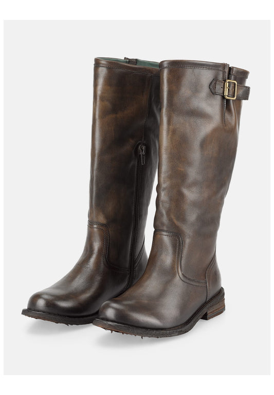 FELMINI WIDE FIT Stiefel Leder Cuoio