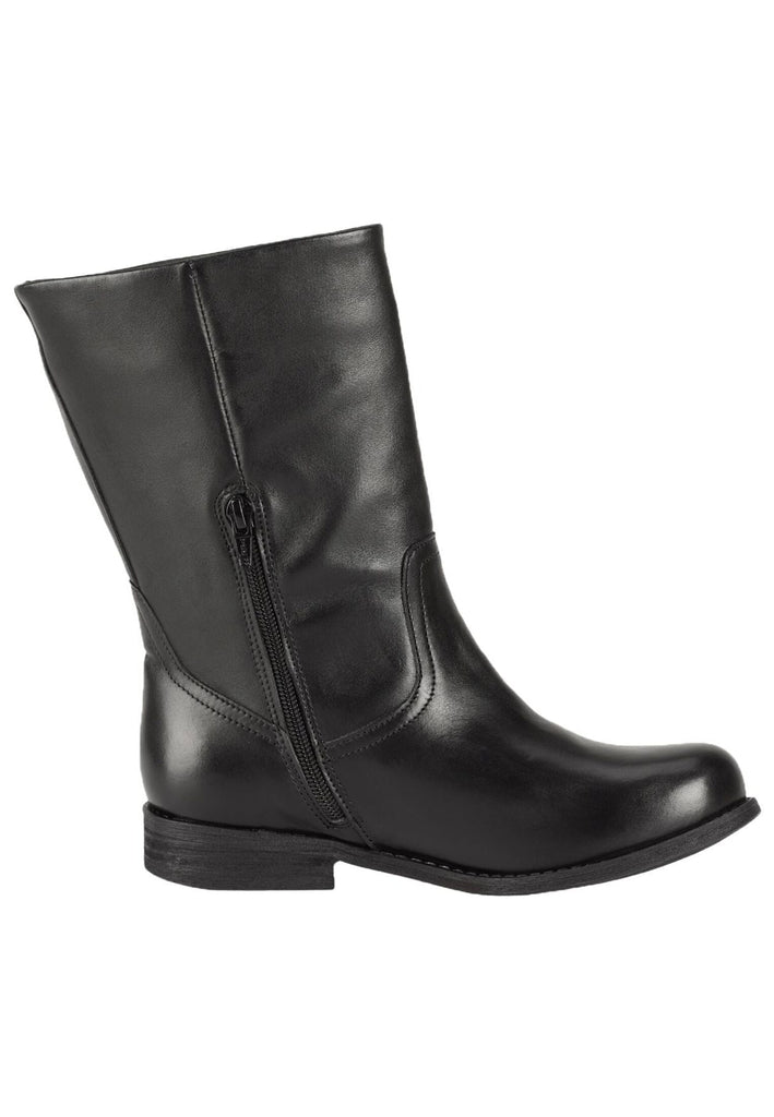 FELMINI WIDE FIT Stiefel Leder Schwarz