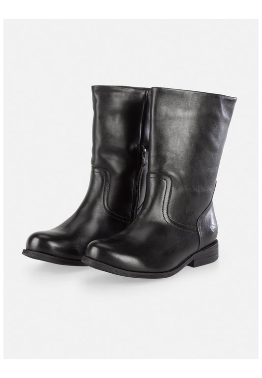 FELMINI WIDE FIT Stiefel Leder Schwarz