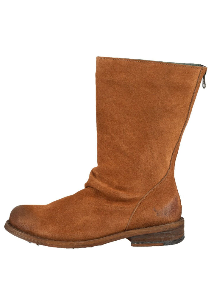 FELMINI WIDE FIT Stiefel Veloursleder Braun