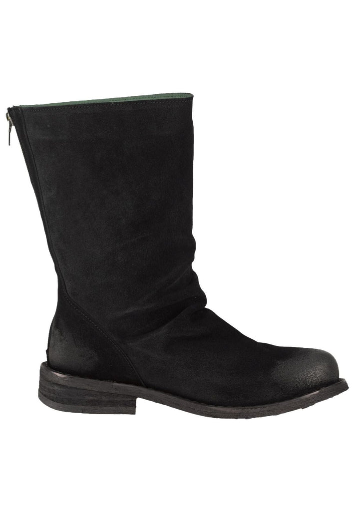 FELMINI WIDE FIT Stiefel Veloursleder Schwarz