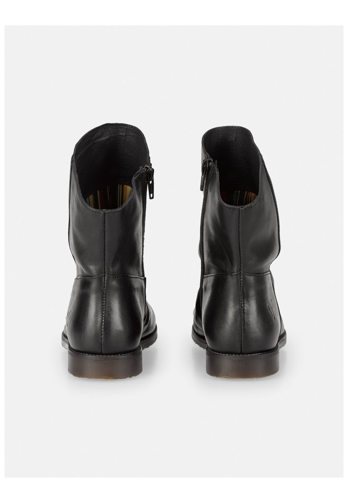 FELMINI WIDE FIT Stiefelette Leder Black