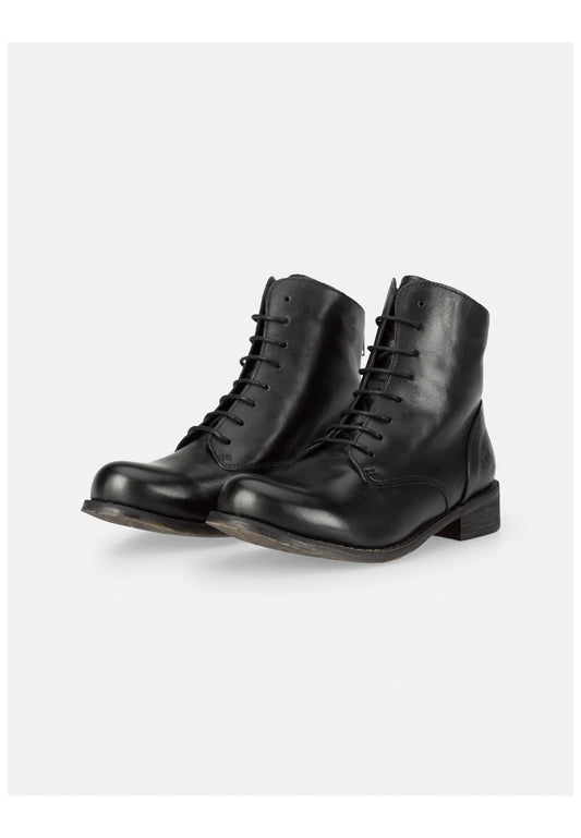 FELMINI WIDE FIT Stiefelette Leder Black
