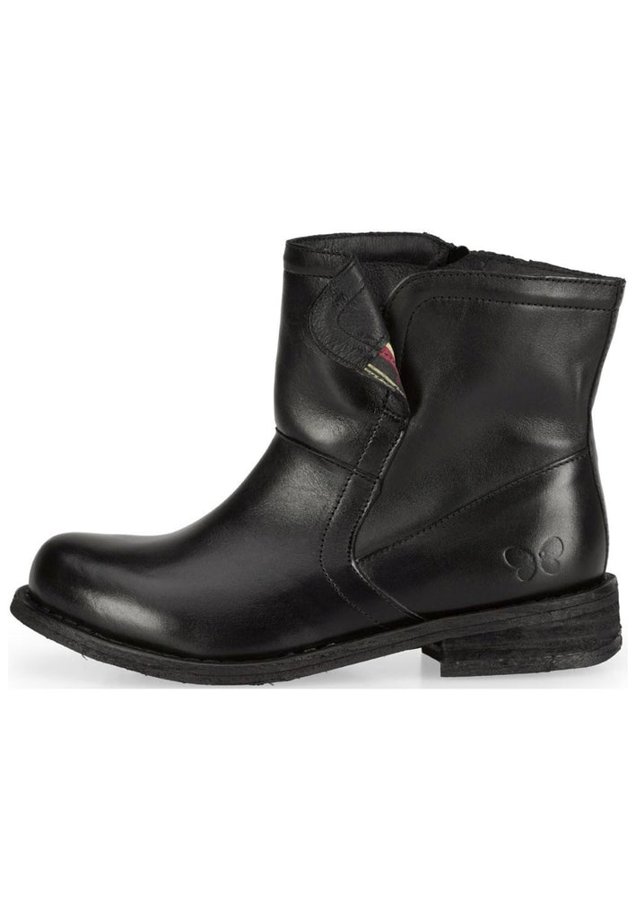 FELMINI WIDE FIT Stiefelette Leder Black