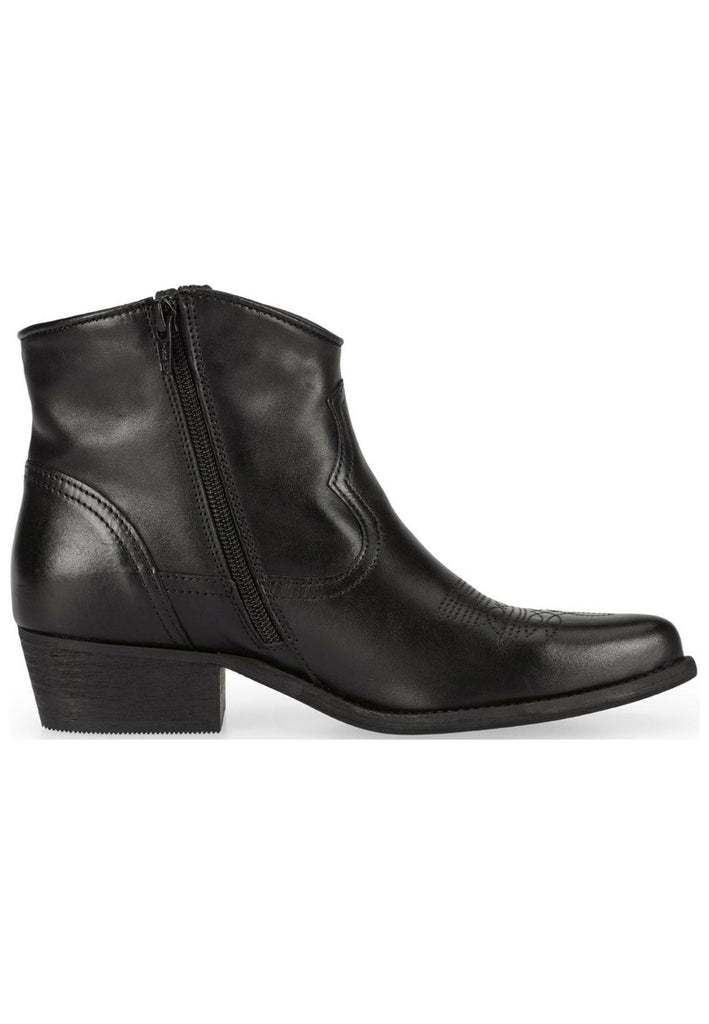 FELMINI WIDE FIT Stiefelette Leder Black