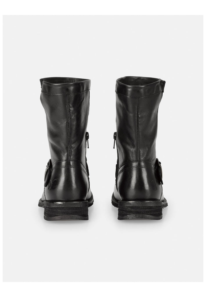 FELMINI WIDE FIT Stiefelette Leder Black