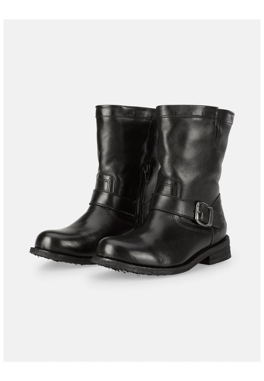 FELMINI WIDE FIT Stiefelette Leder Black