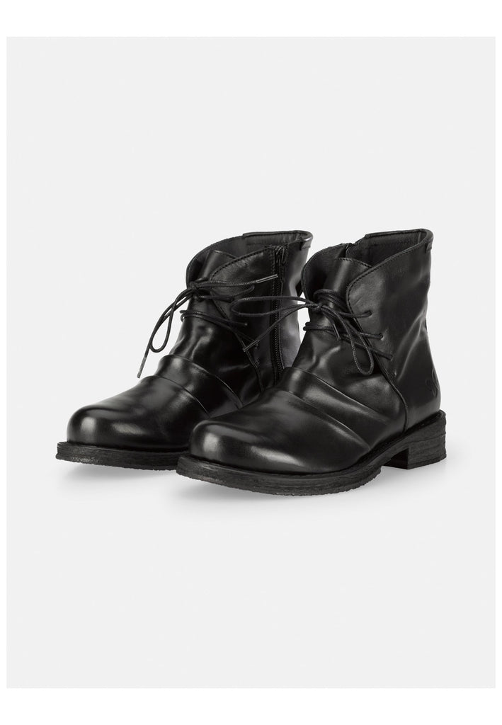 FELMINI WIDE FIT Stiefelette Leder Black