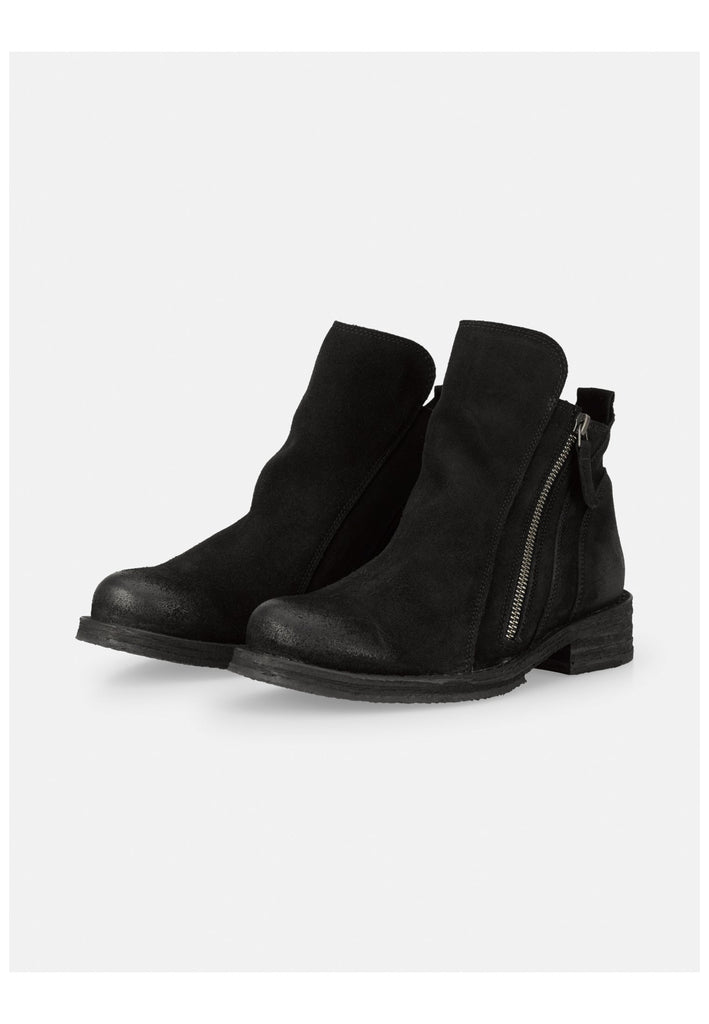 FELMINI WIDE FIT Stiefelette Leder Black