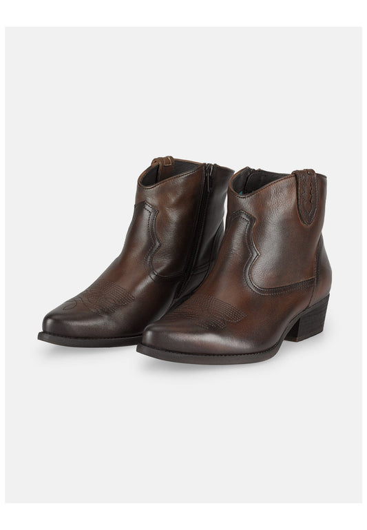 FELMINI WIDE FIT Stiefelette Leder Braun