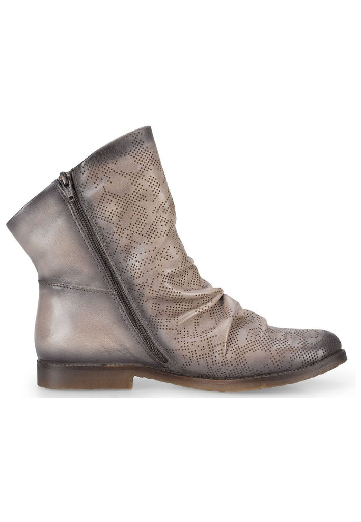 FELMINI WIDE FIT Stiefelette Leder Braun/Grau