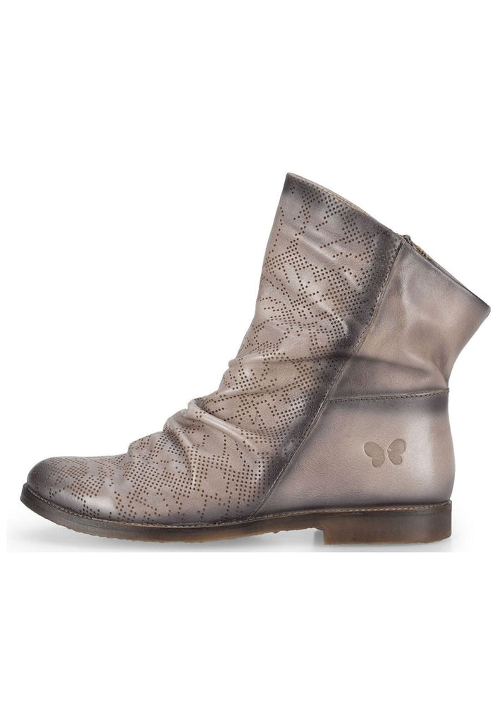 FELMINI WIDE FIT Stiefelette Leder Braun/Grau