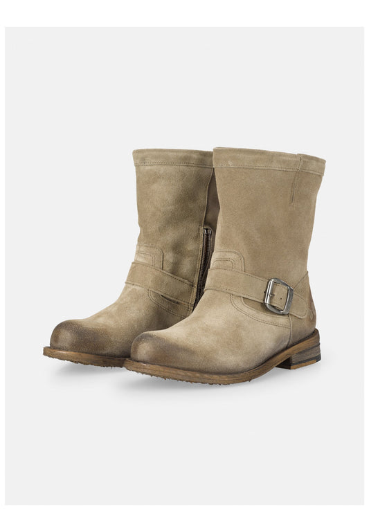 FELMINI WIDE FIT Stiefelette Leder Grau