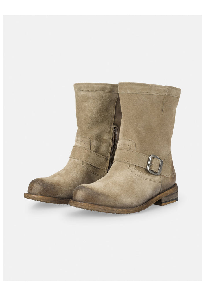 FELMINI WIDE FIT Stiefelette Leder Grau