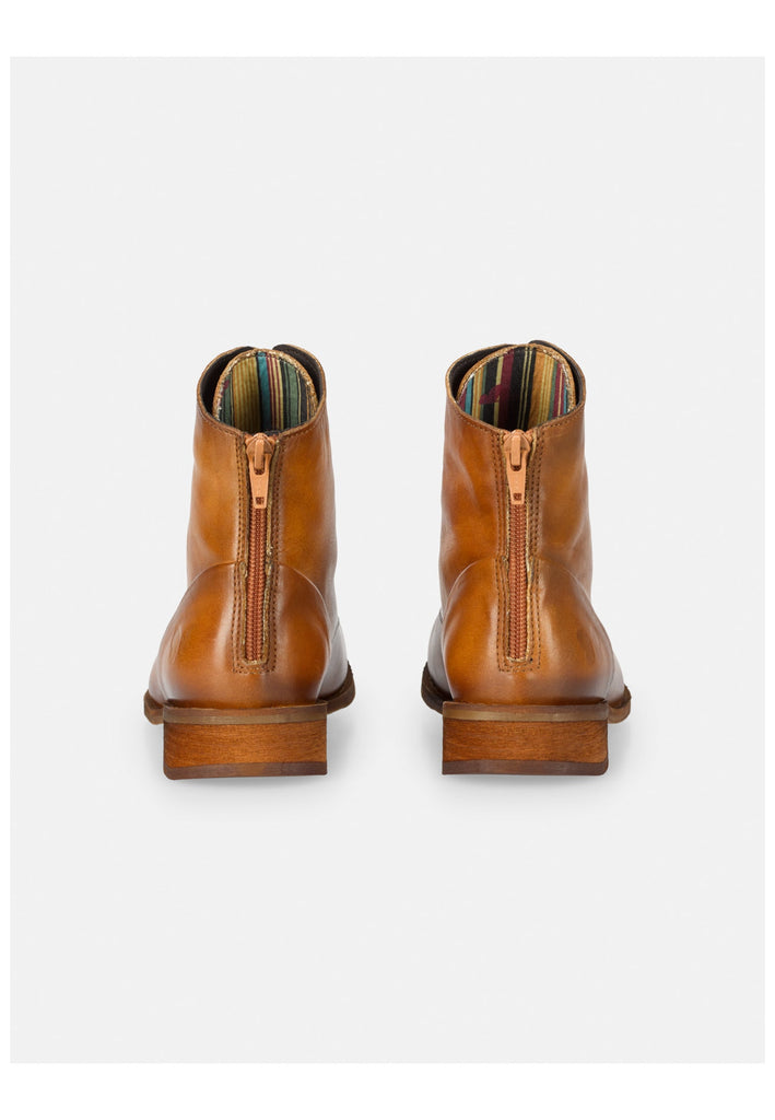 FELMINI WIDE FIT Stiefelette Leder Mittelbraun