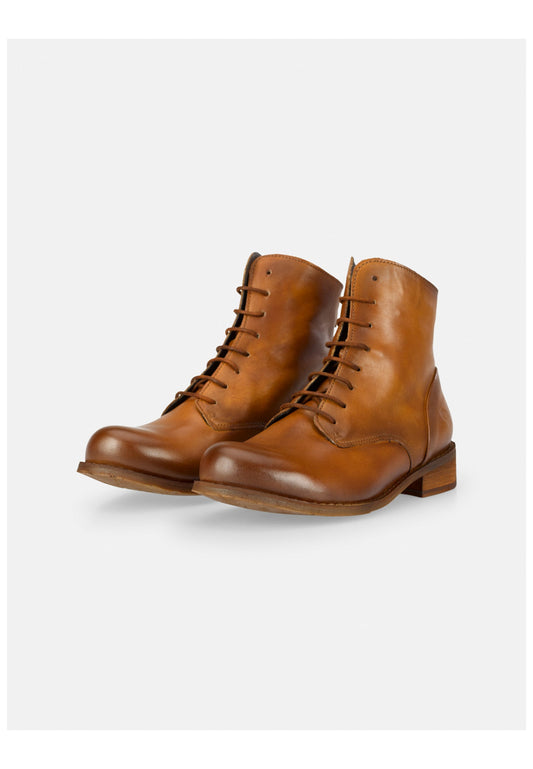 FELMINI WIDE FIT Stiefelette Leder Mittelbraun