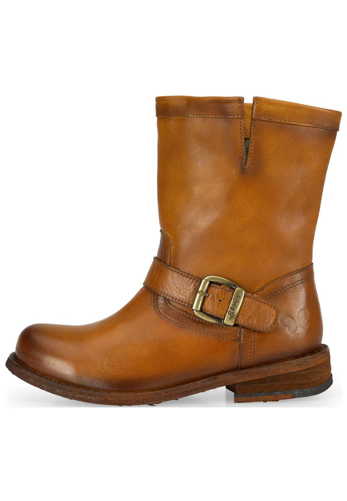 FELMINI WIDE FIT Stiefelette Leder Mittelbraun