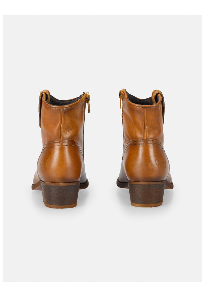 FELMINI WIDE FIT Stiefelette Leder Mittelbraun