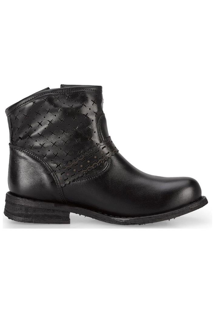 FELMINI WIDE FIT Stiefelette Leder Schwarz