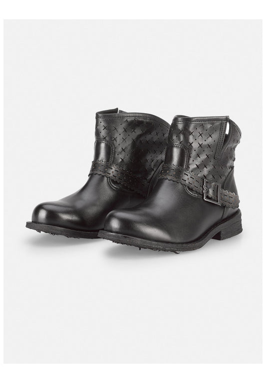 FELMINI WIDE FIT Stiefelette Leder Schwarz