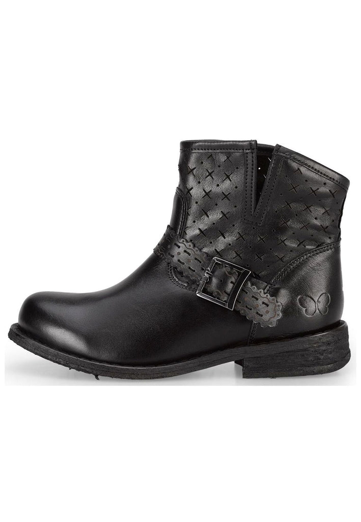 FELMINI WIDE FIT Stiefelette Leder Schwarz