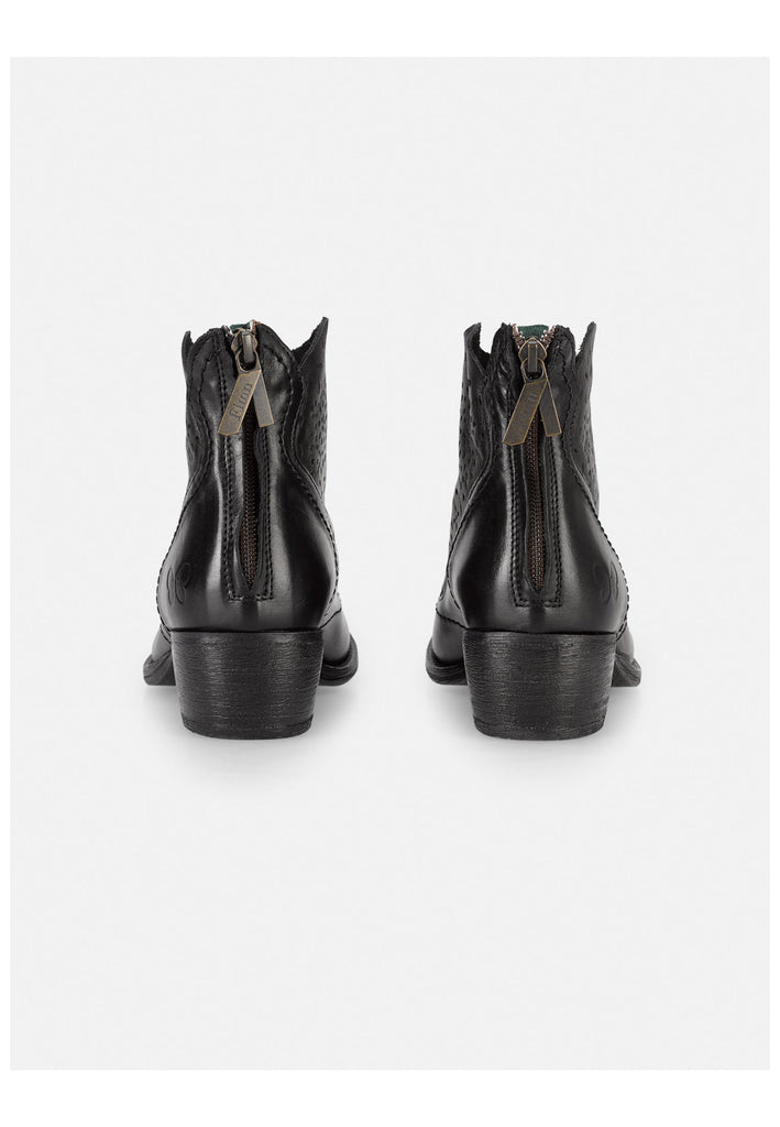 FELMINI WIDE FIT Stiefelette Leder Schwarz