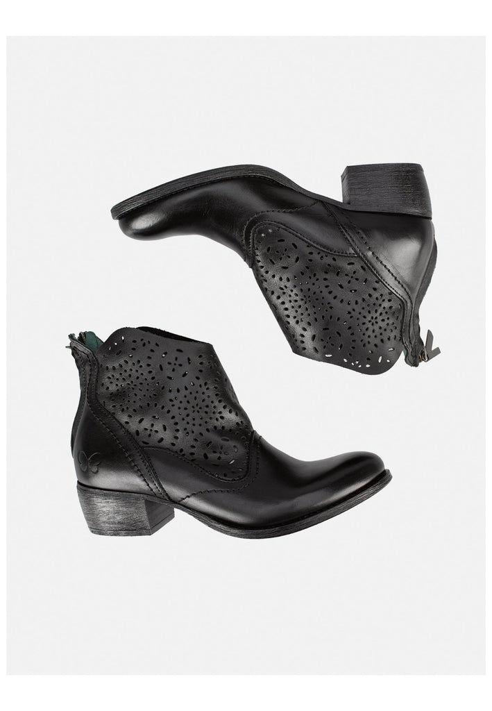 FELMINI WIDE FIT Stiefelette Leder Schwarz