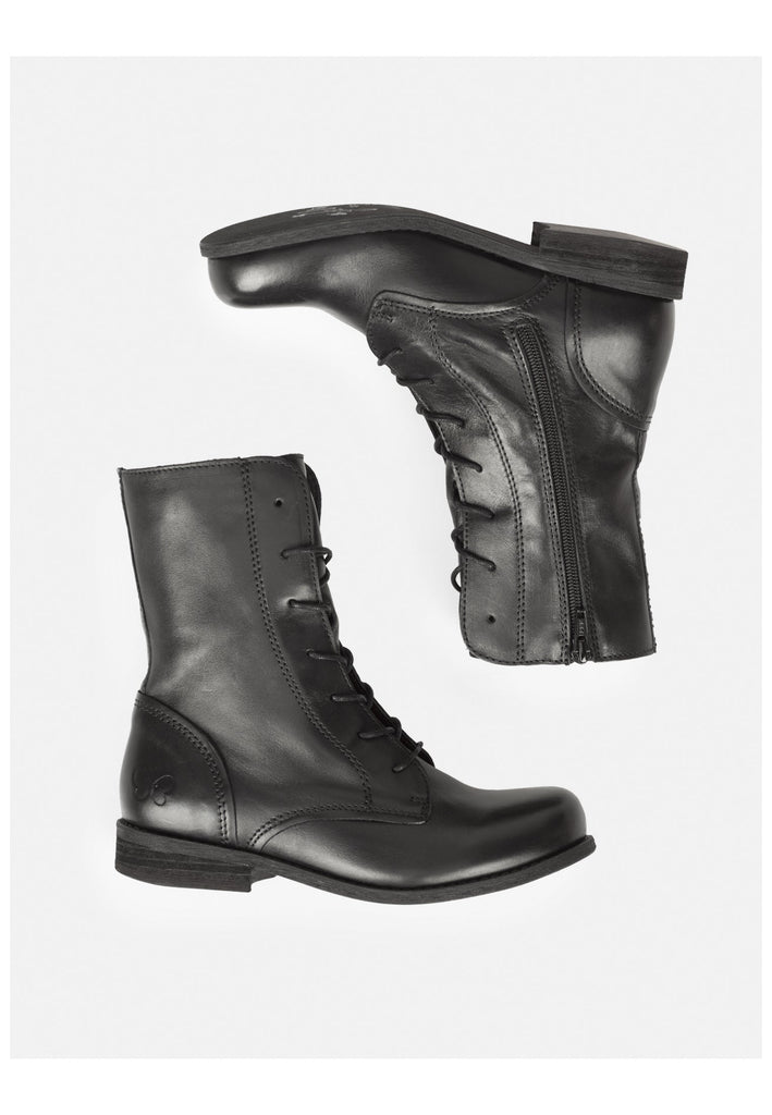 FELMINI WIDE FIT Stiefelette Leder Schwarz