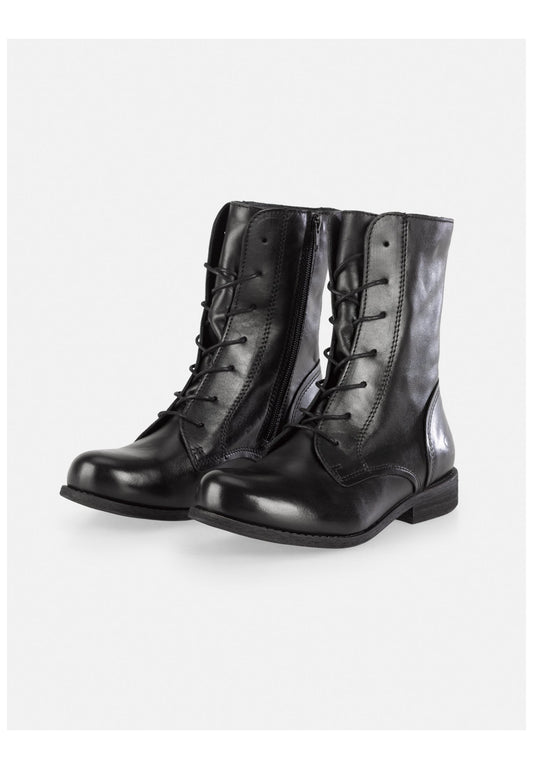 FELMINI WIDE FIT Stiefelette Leder Schwarz