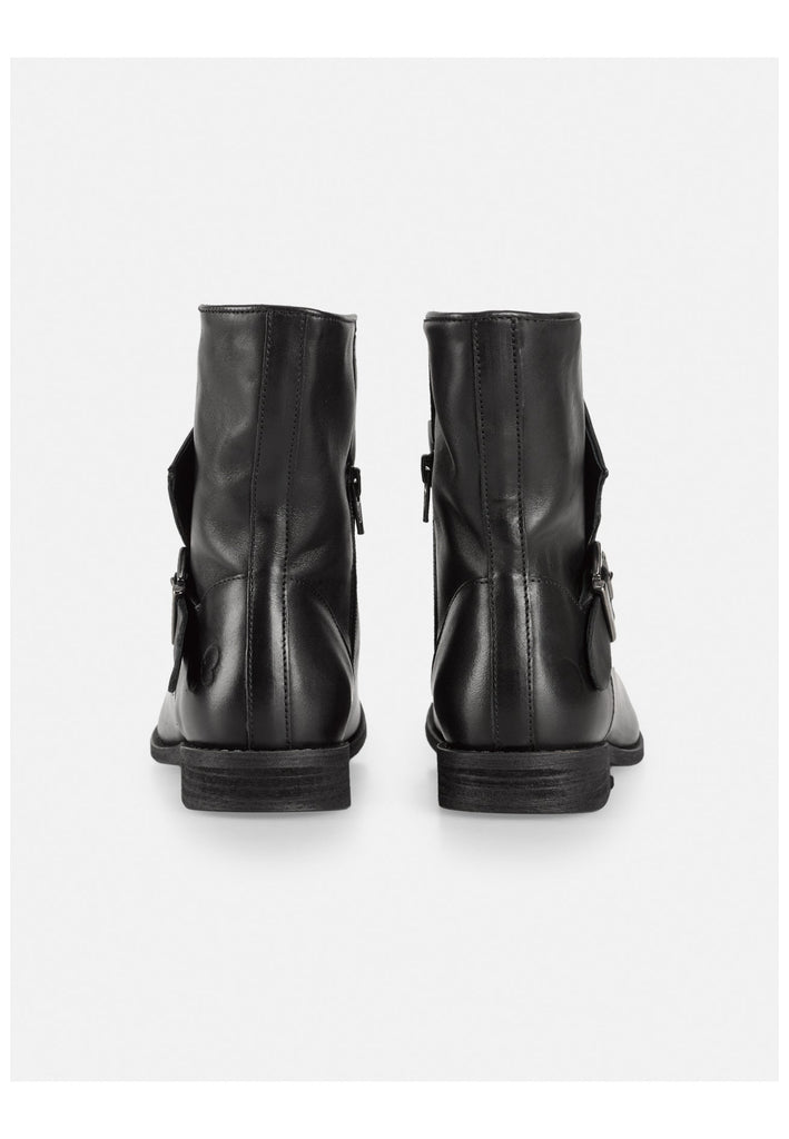 FELMINI WIDE FIT Stiefelette Leder Schwarz