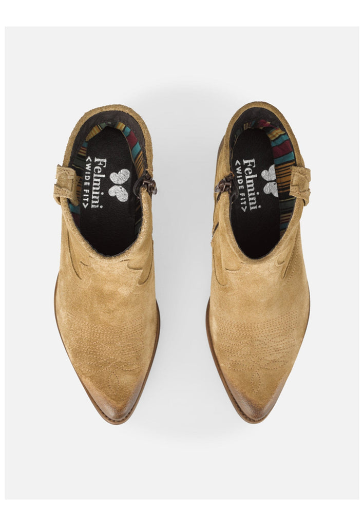 FELMINI WIDE FIT Stiefelette Leder Stone