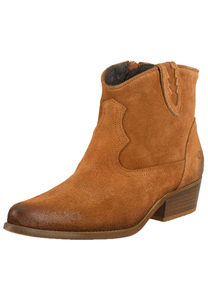 FELMINI WIDE FIT Stiefelette Veloursleder Braun