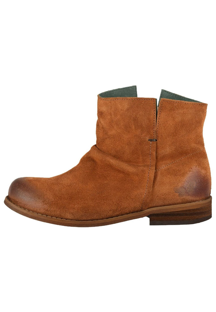 FELMINI WIDE FIT Stiefelette Veloursleder Braun