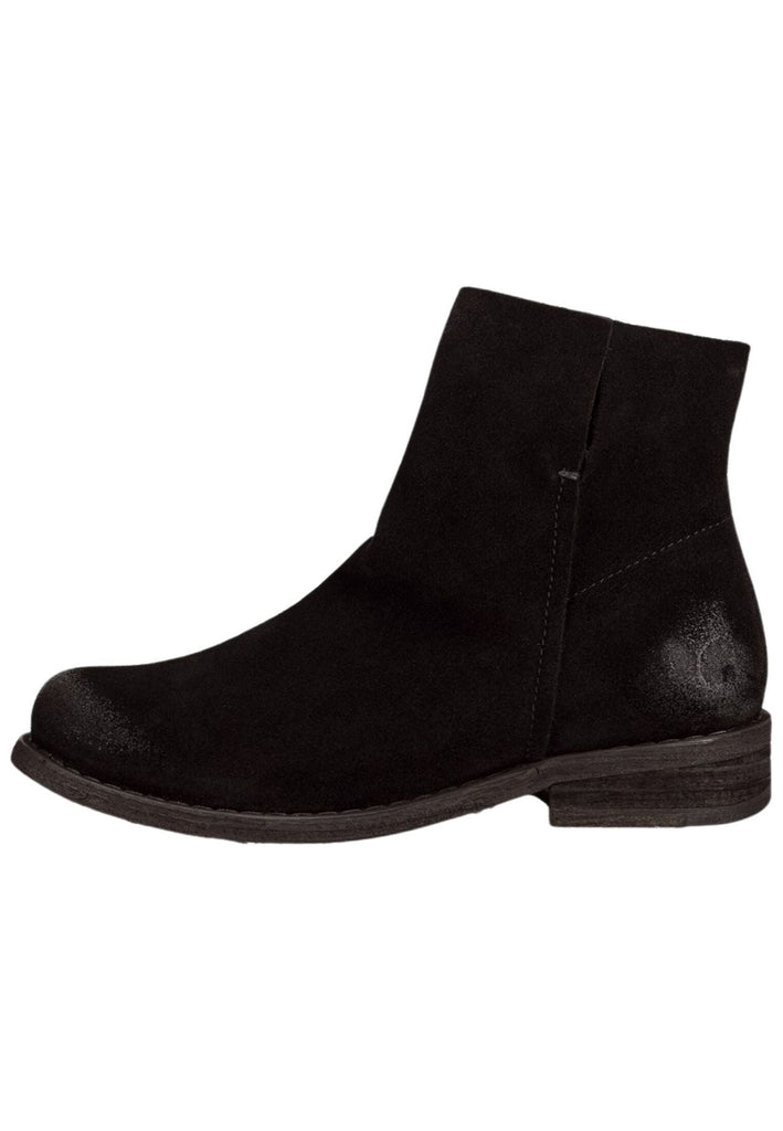 FELMINI WIDE FIT Stiefelette Veloursleder Schwarz