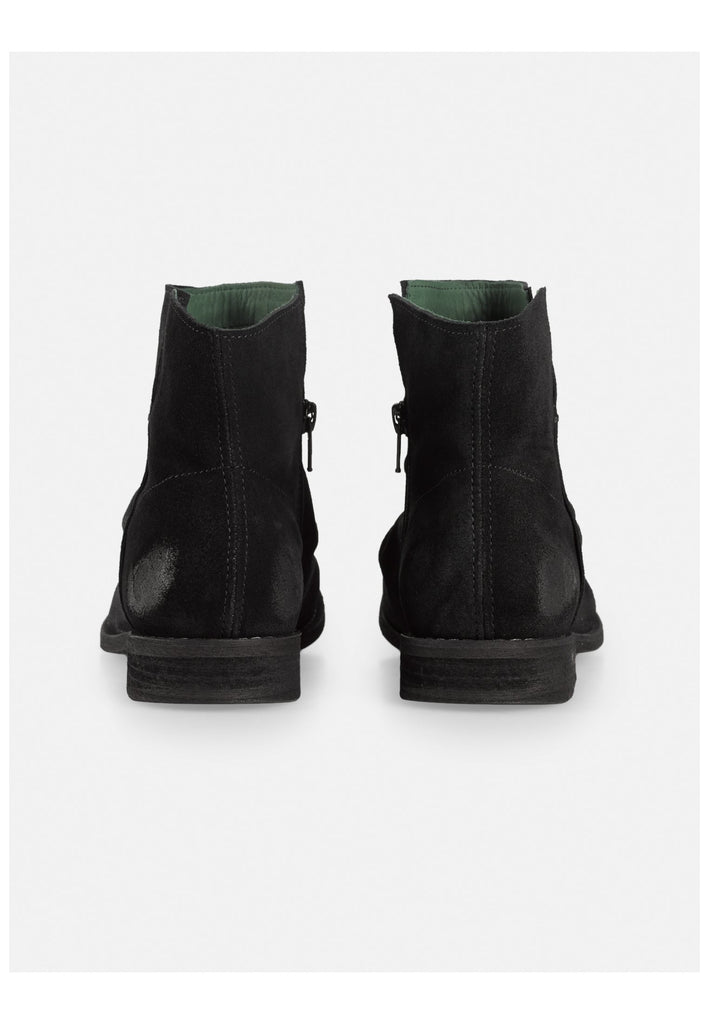 FELMINI WIDE FIT Stiefelette Veloursleder Schwarz