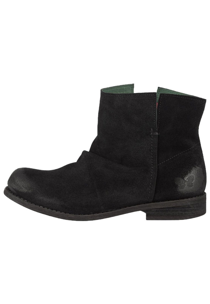 FELMINI WIDE FIT Stiefelette Veloursleder Schwarz
