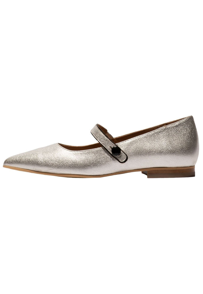 Ballerinas FLY London Ballerinas Leder Silber
