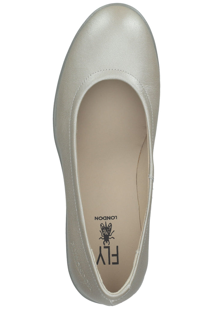 FLY London Ballerinas Leder Silber