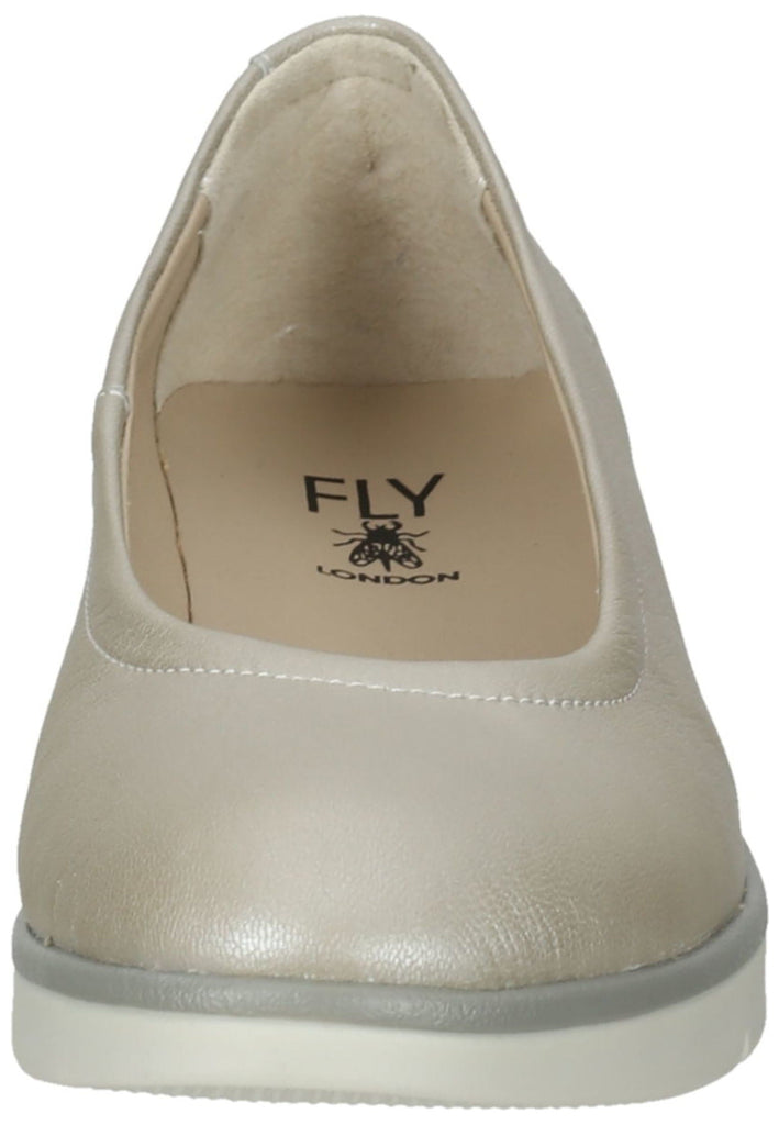 FLY London Ballerinas Leder Silber