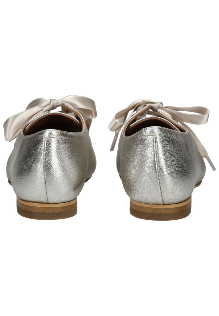 FLY London Halbschuhe Leder Silber