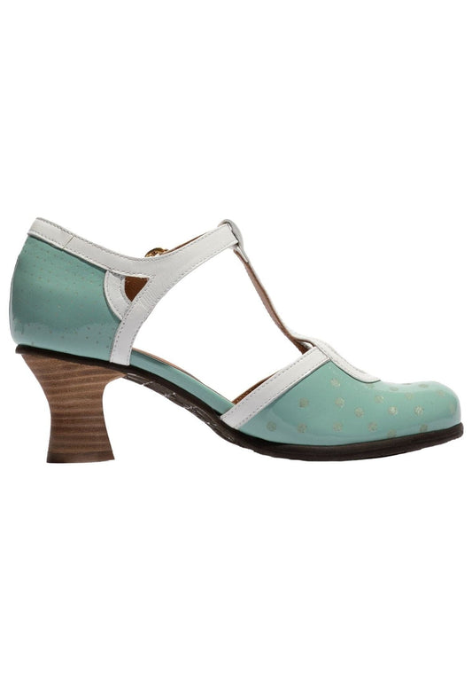 FLY London Pumps Leder Mint