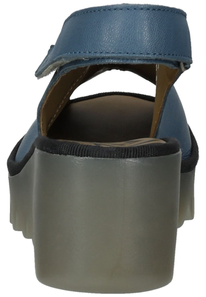 FLY London Pumps Leder Petrol