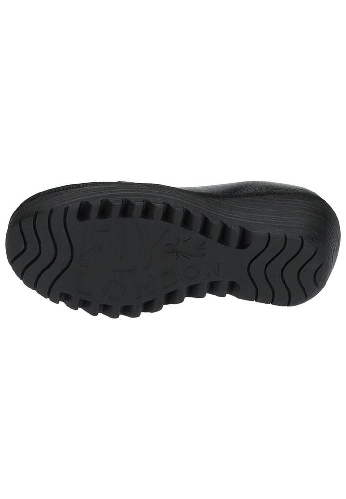 FLY London Pumps Leder Schwarz