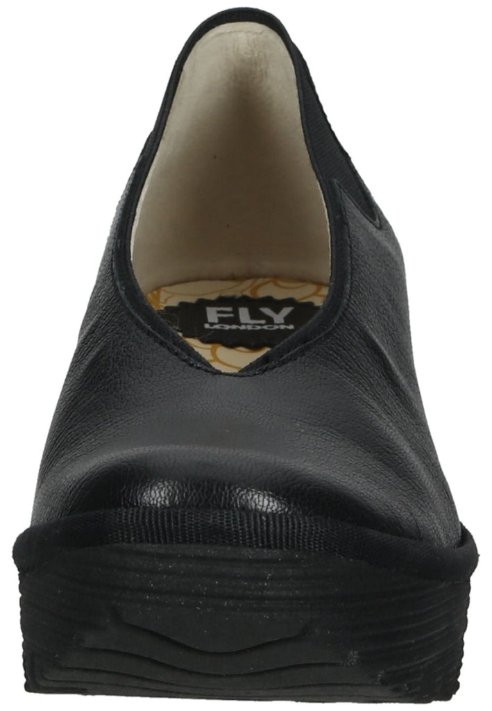 FLY London Pumps Leder Schwarz