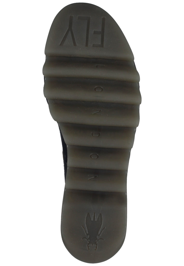 FLY London Sandalen Leder Grau