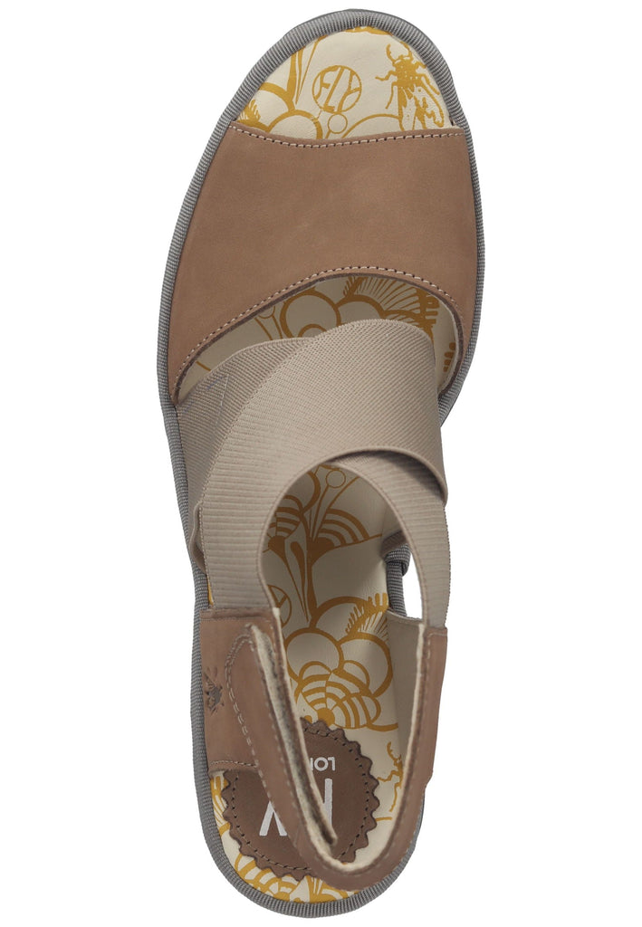 FLY London Sandalen Leder Sand