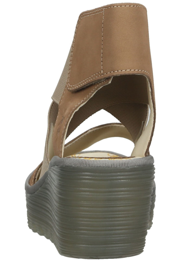 FLY London Sandalen Leder Sand